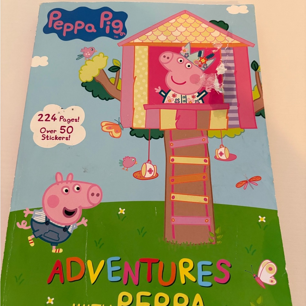 Peppa Pig Colorful Adventure Sticker Book